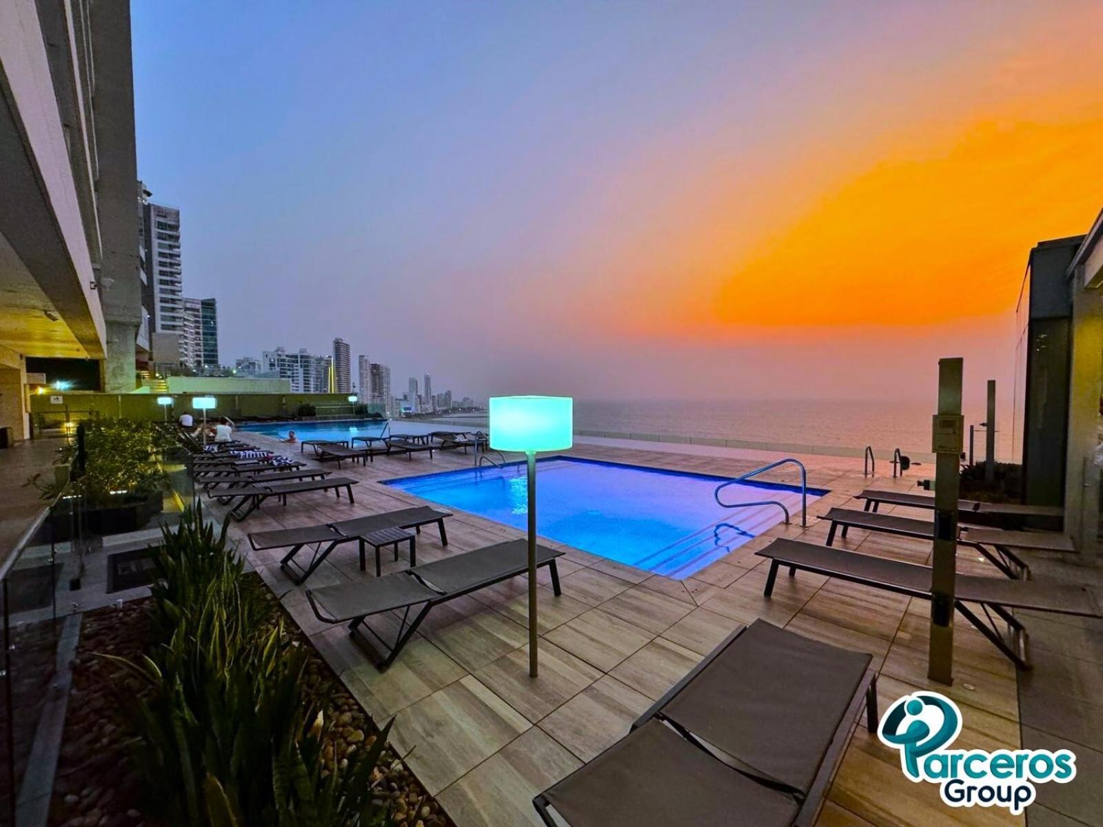 Apartamentos Condominio H2 Bocagrande Por Parceros Group Cartagena 外观 照片